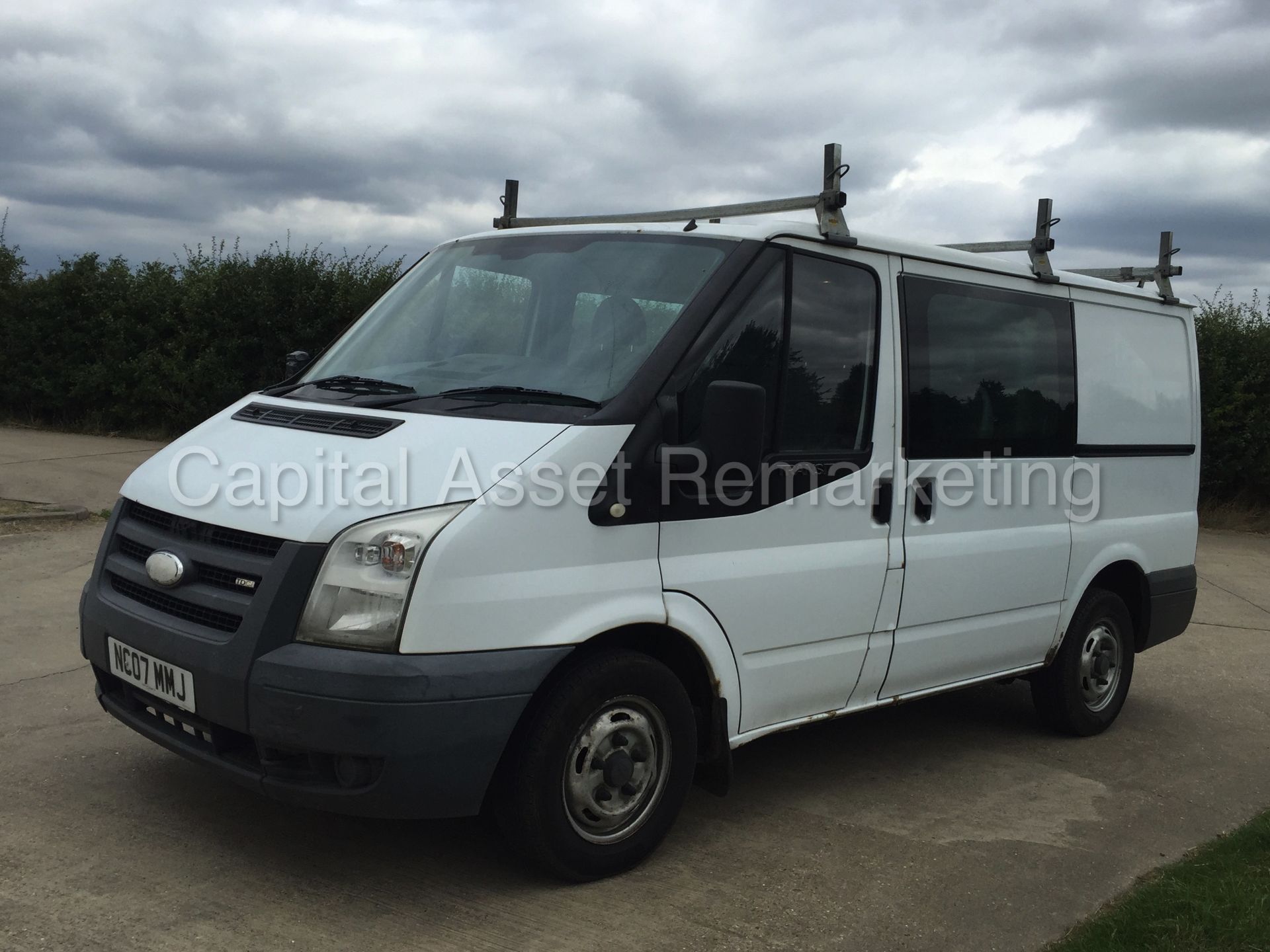 FORD TRANSIT 85 T280S (2007 - 07 REG) '6 SEATER CREW VAN' (1 FORMER COMPANY OWNER) **NO VAT** - Image 16 of 19