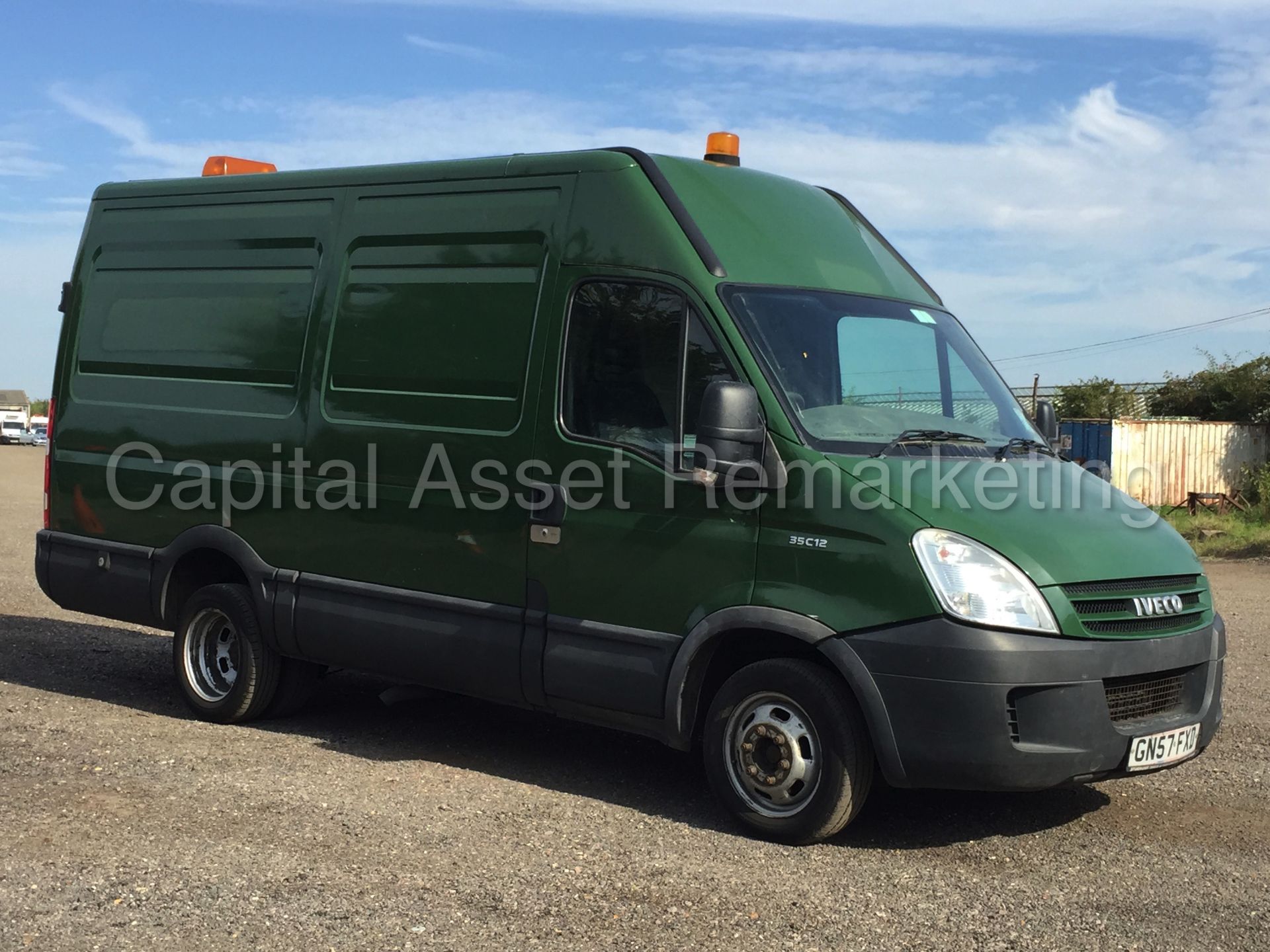 IVECO DAILY 35C12 'MWB HI-ROOF' (2008 MODEL) '2.3 DIESEL' (1 COMPANY OWNER FROM NEW) **LOW MILES**