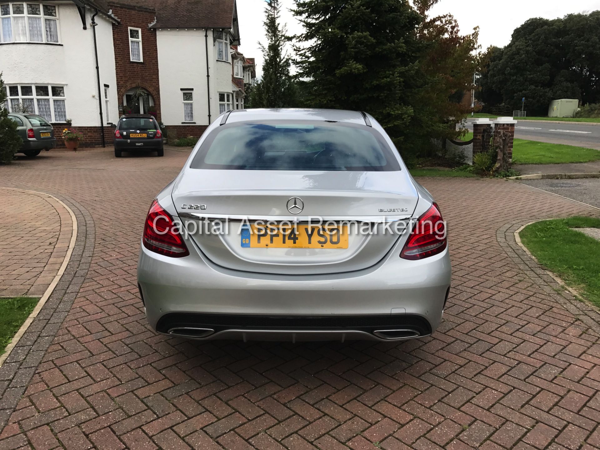 MERCEDES C220CDI "AMG LINE SPORT" 7G AUTO (14 REG) NEW SHAPE - SAT NAV - LEATHER - 1 OWNER -TOP SPEC - Image 6 of 28