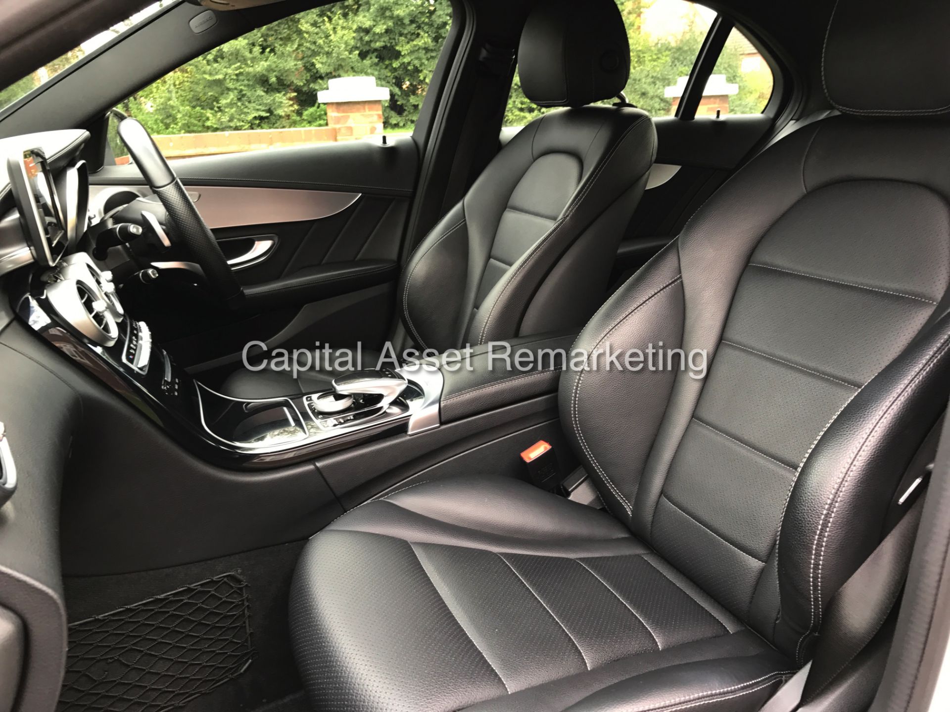 MERCEDES C220CDI "AMG LINE SPORT" 7G AUTO (14 REG) NEW SHAPE - SAT NAV - LEATHER - 1 OWNER -TOP SPEC - Image 16 of 28