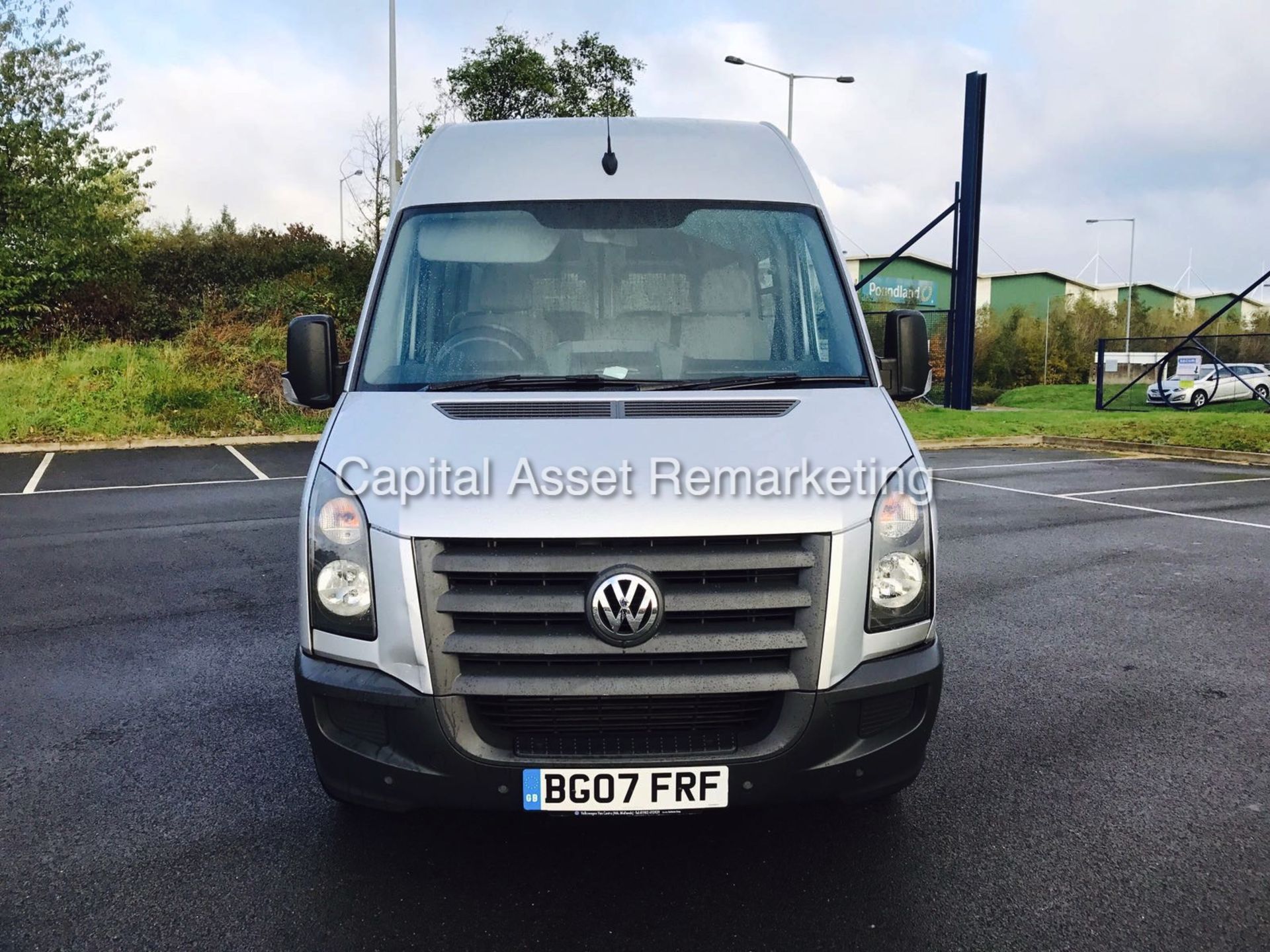 VOLKSWAGEN CRAFTER 2.5TDI "109" 15 SEATER - MINIBUS - ONLY 55K MILES (FSH) - SILVER - 1 OWNER - Image 2 of 13