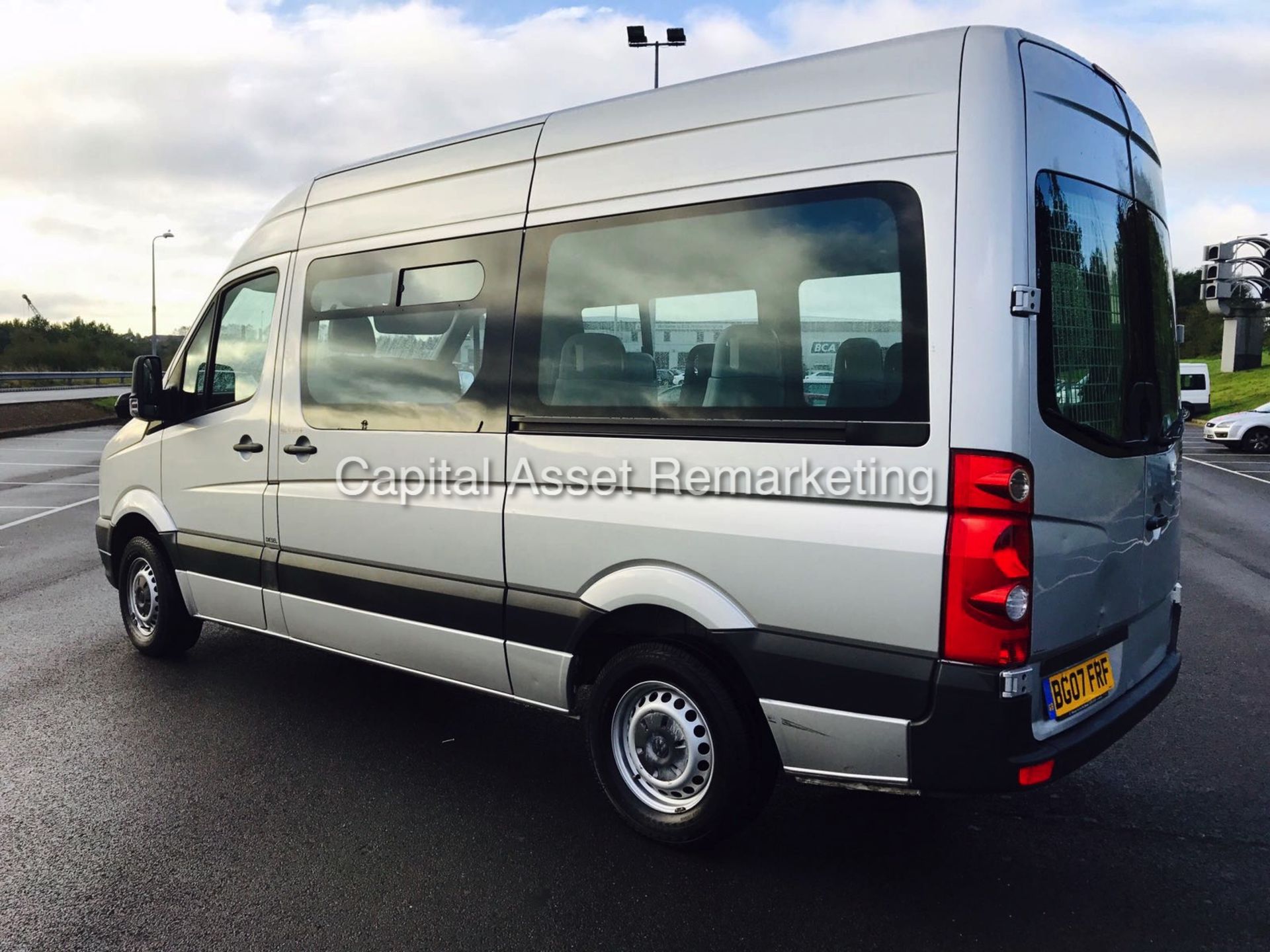 VOLKSWAGEN CRAFTER 2.5TDI "109" 15 SEATER - MINIBUS - ONLY 55K MILES (FSH) - SILVER - 1 OWNER - Image 5 of 13