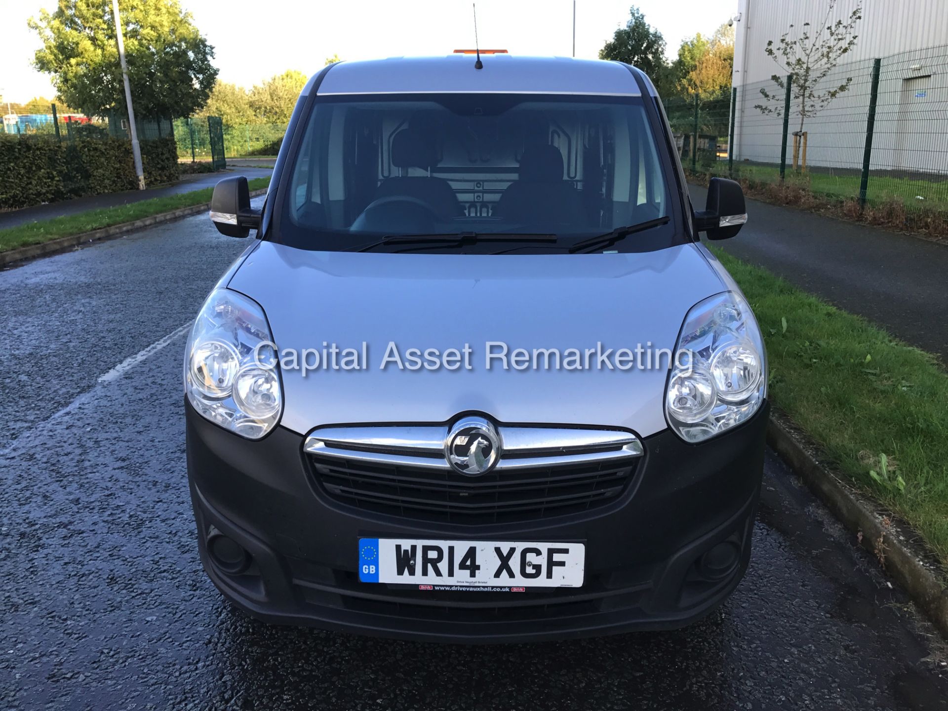 ON SALE VAUXHALL COMBO 1.3CDTI "ECOFLEX"(14 REG - NEW SHAPE) AIR CON - ELEC PACK - SILVER -SIDE DOOR - Image 2 of 16