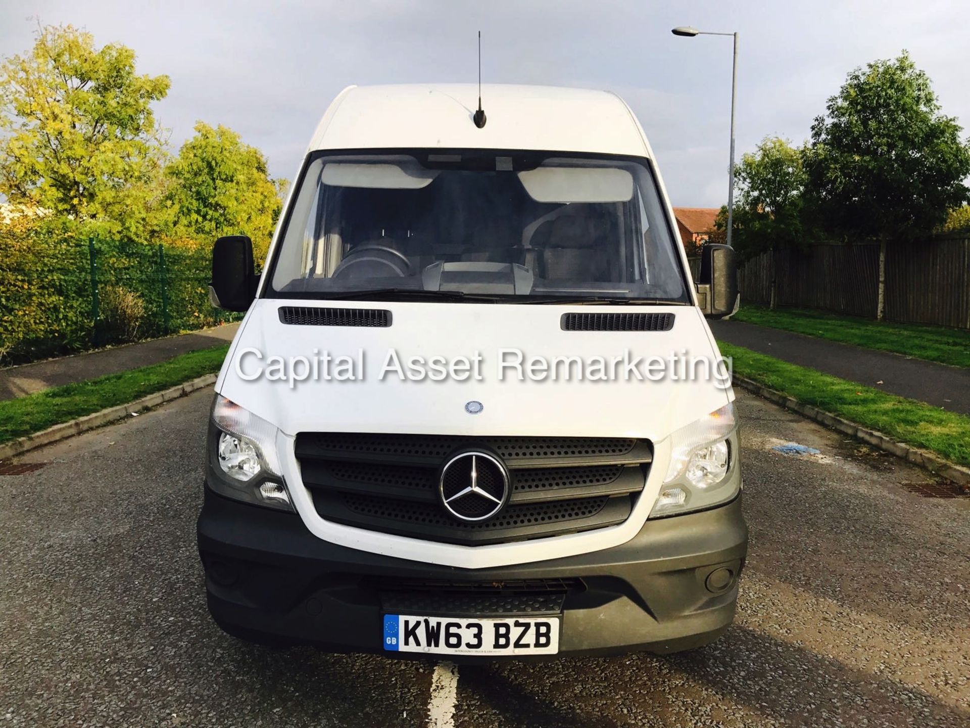 MERCEDES SPRINTER 313CDI - LONG WHEEL BASE - HIGH ROOF - NEW SHAPE - 2014 MODEL - 1 OWNER - LOOK!!! - Image 2 of 12