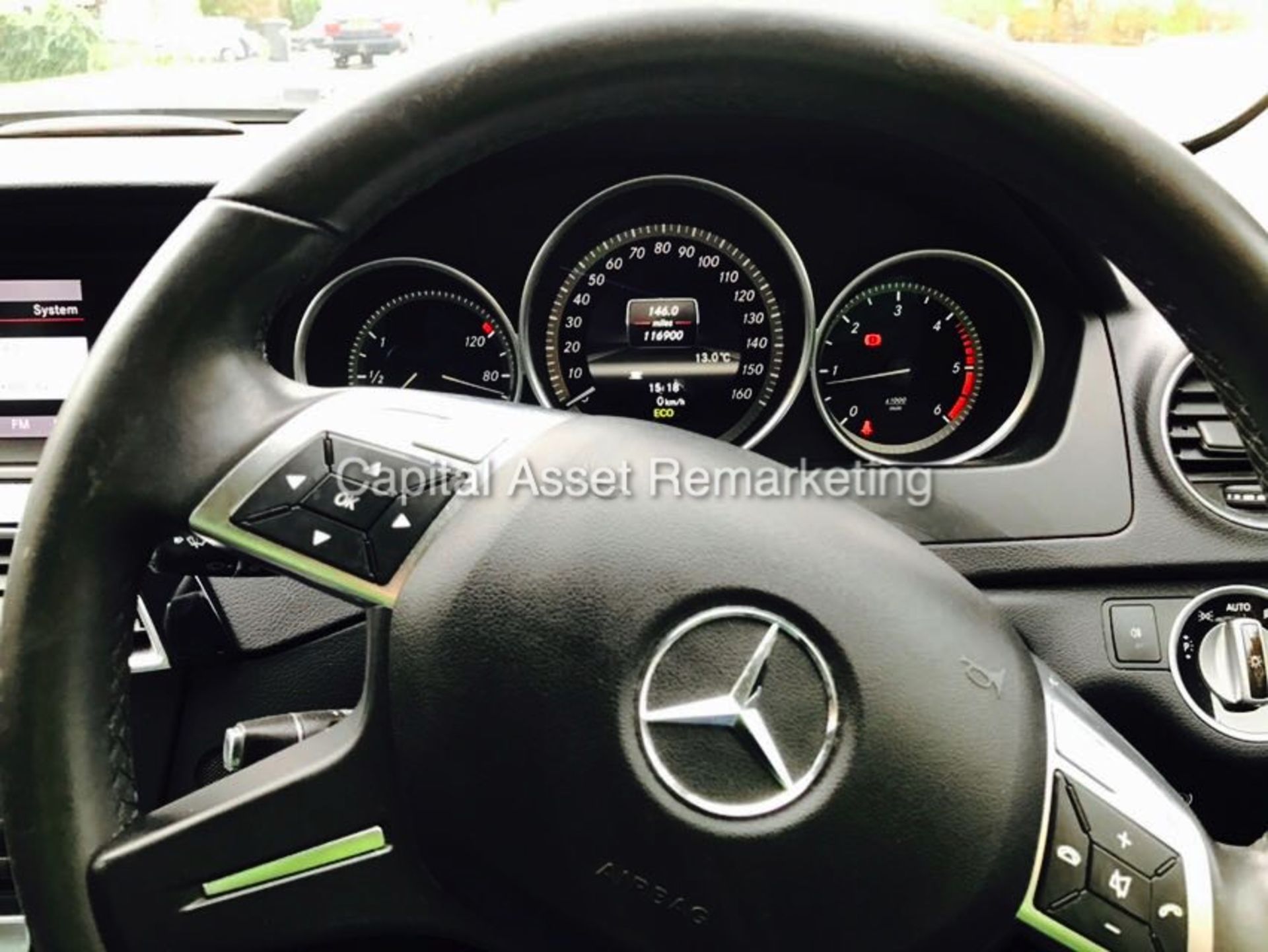 MERCEDES C220CDI "SE EXECUTIVE" ESTATE - 1 OWNER - FSH - LEATHER -SAT NAV - MASSIVE SPEC- 2013 MODEL - Image 20 of 21