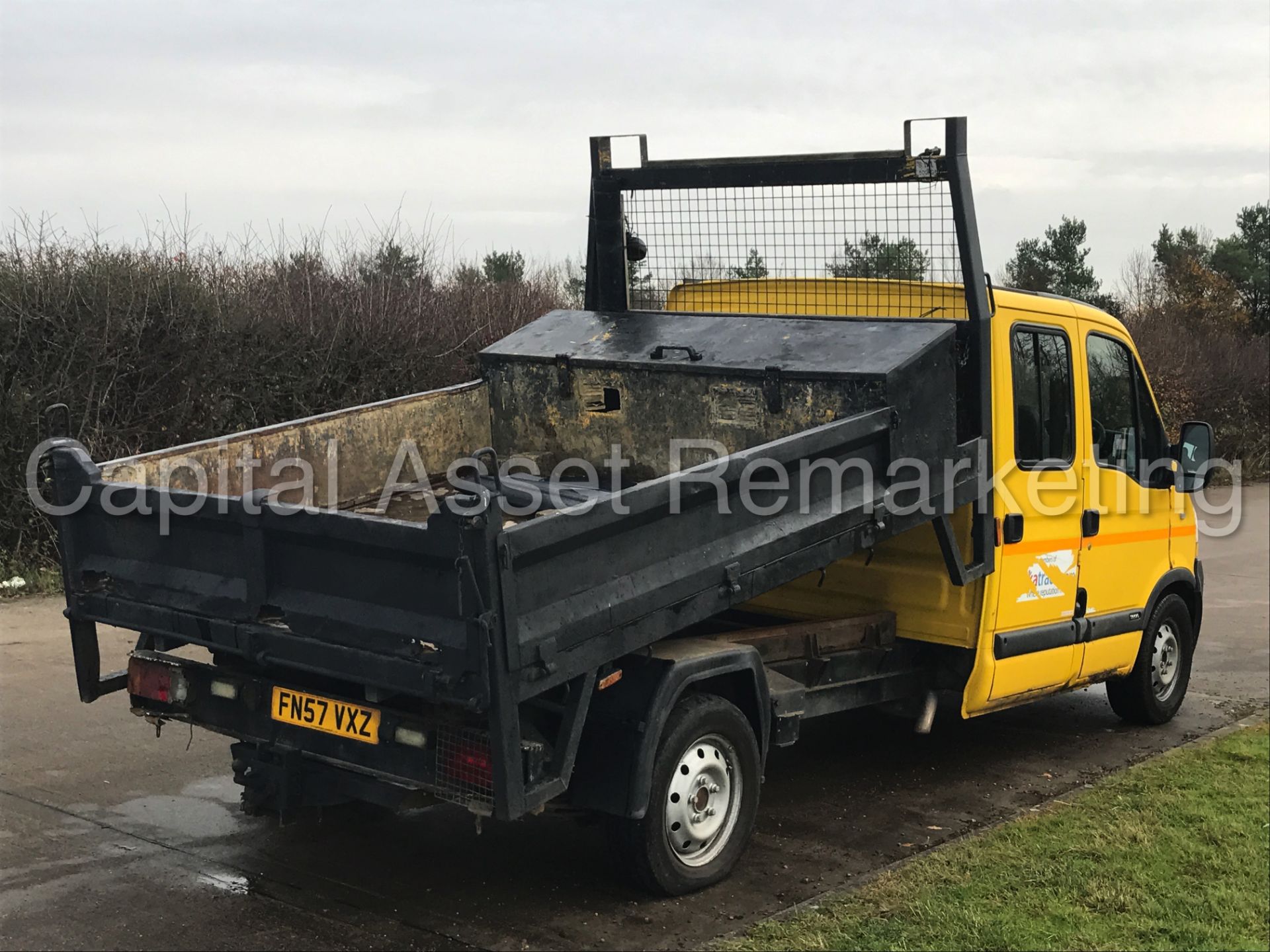 (On Sale) VAUXHALL MOVANO 'LWB TIPPER' (2008 MODEL) '2.5 CDTI - 6 SPEED - D/CAB - 7 SEATER' (NO VAT) - Image 8 of 18