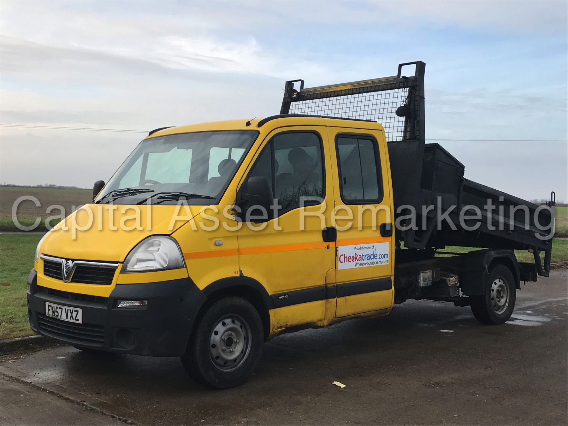 (On Sale) VAUXHALL MOVANO 'LWB TIPPER' (2008 MODEL) '2.5 CDTI - 6 SPEED - D/CAB - 7 SEATER' (NO VAT) - Image 5 of 18