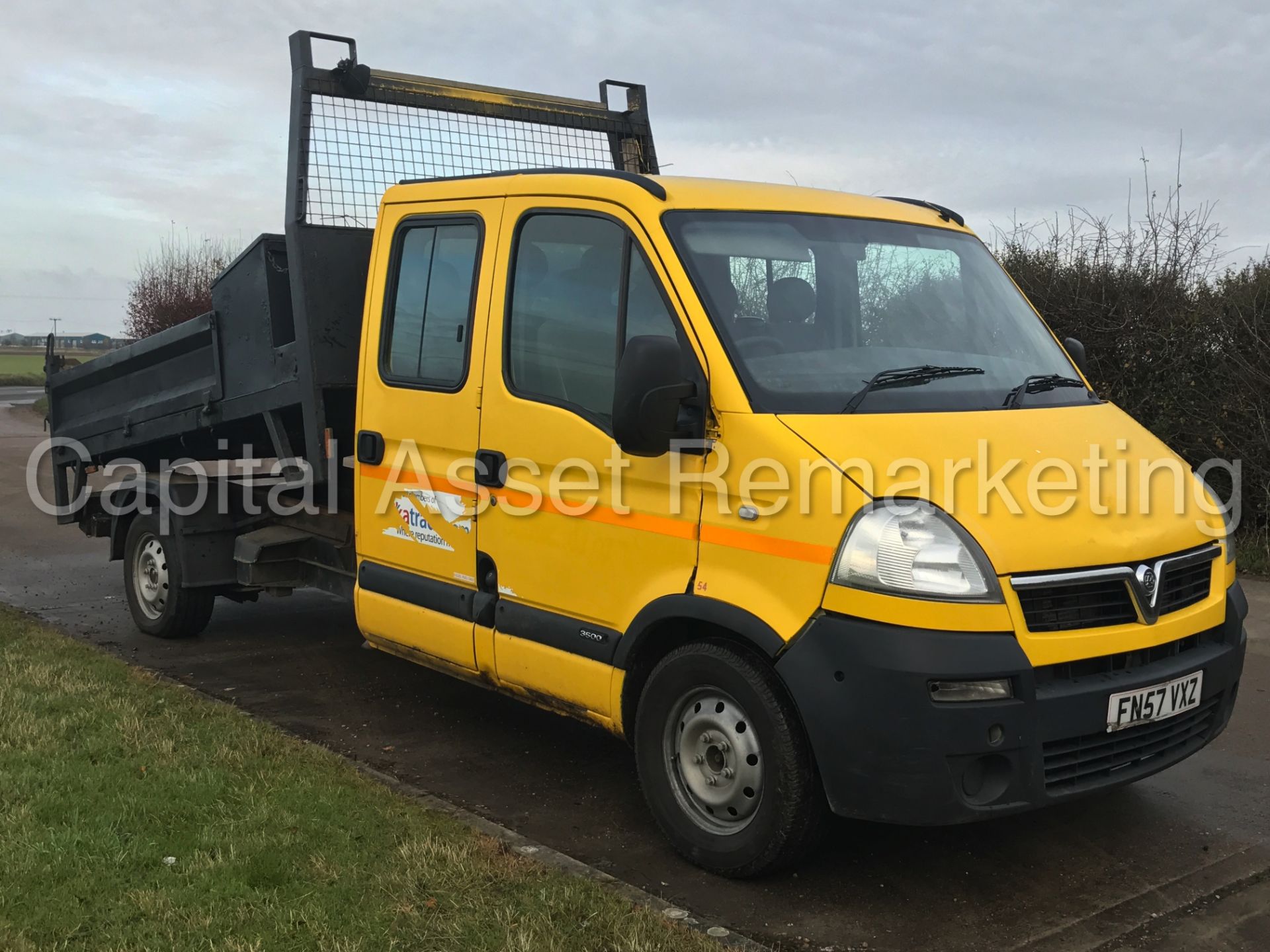 (On Sale) VAUXHALL MOVANO 'LWB TIPPER' (2008 MODEL) '2.5 CDTI - 6 SPEED - D/CAB - 7 SEATER' (NO VAT) - Image 2 of 18