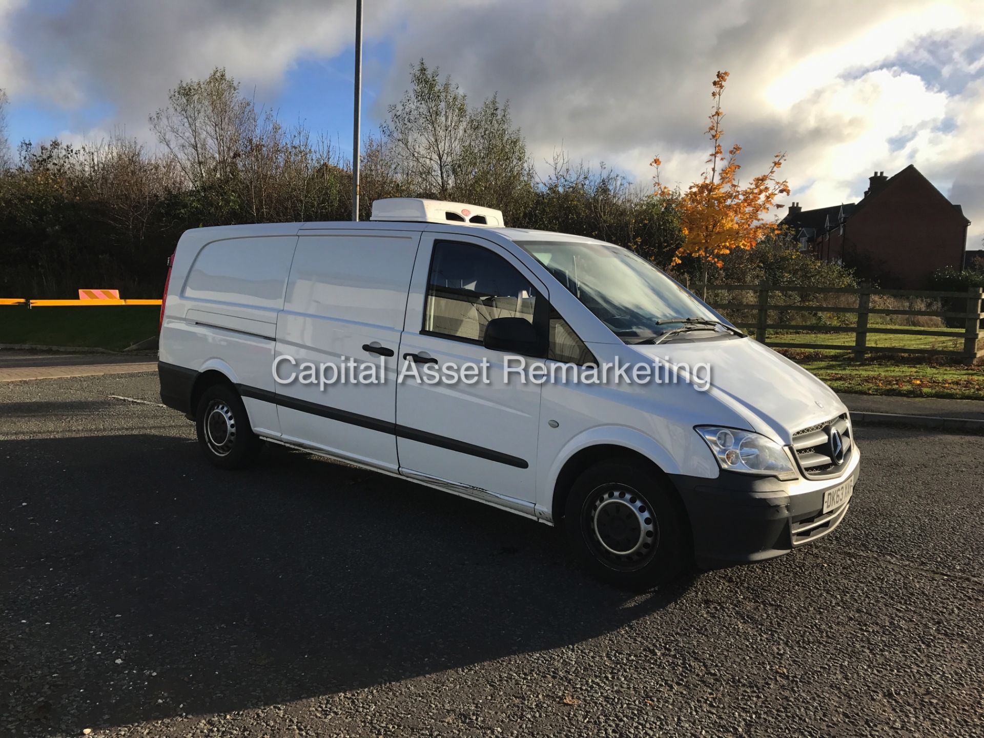 MERCEDES VITO 113CDI EXTRA LONG WHEEL BASE FRIDGE VAN - (2014) MODEL - ELEC PACK - 1 OWNER - LOOK!! - Image 3 of 13