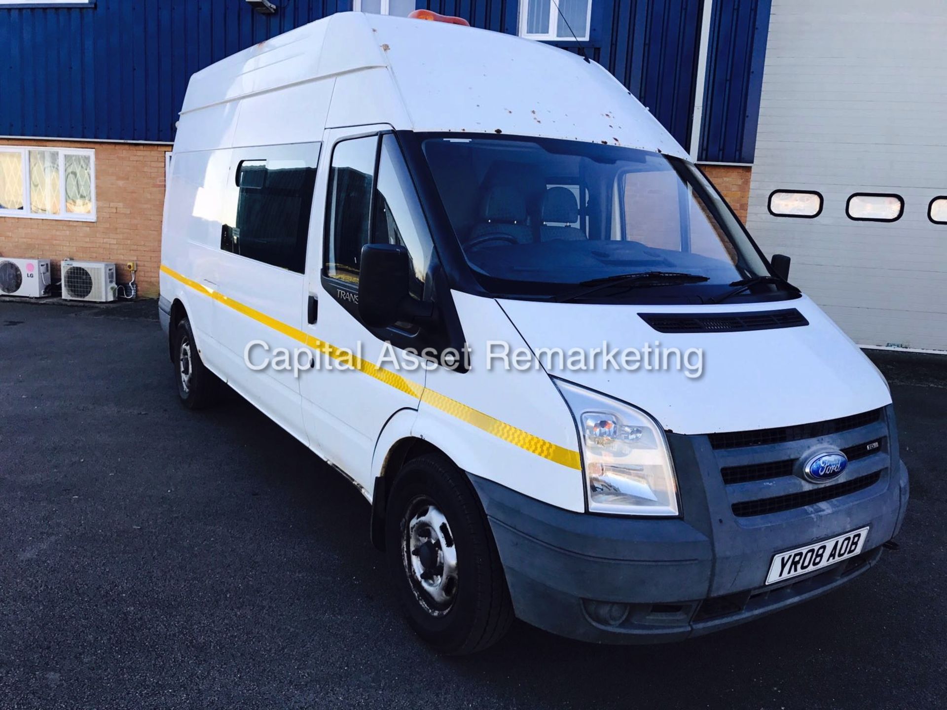 (ON SALE) FORD TRANSIT T350 2.4TDCI (100) LWB HIGH TOP - MESSING UNIT - MICROWAVE - SINK -ECT!! - Image 3 of 16