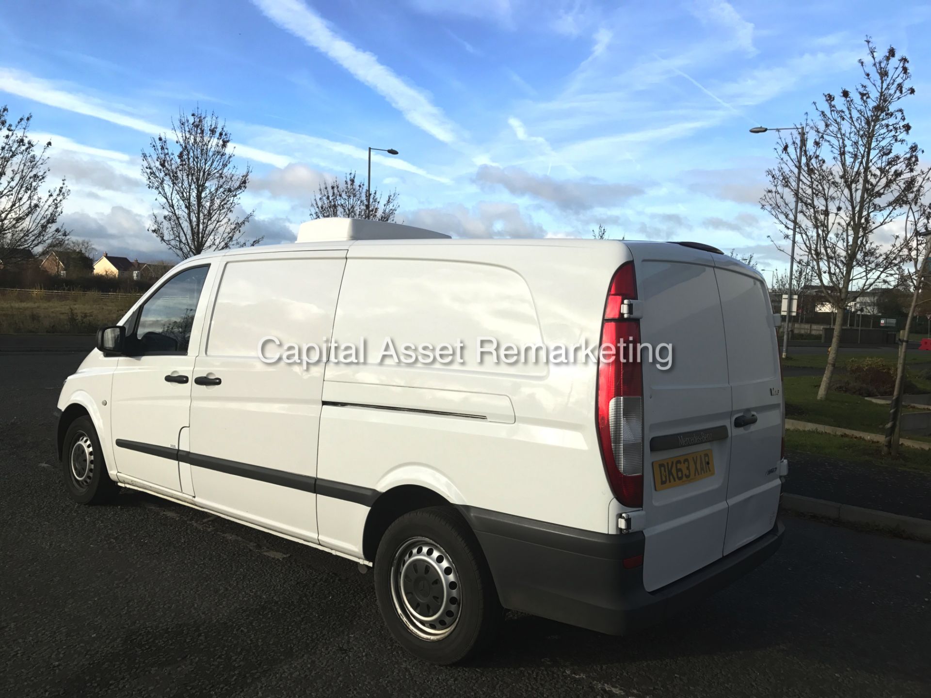 MERCEDES VITO 113CDI EXTRA LONG WHEEL BASE FRIDGE VAN - (2014) MODEL - ELEC PACK - 1 OWNER - LOOK!! - Image 4 of 13