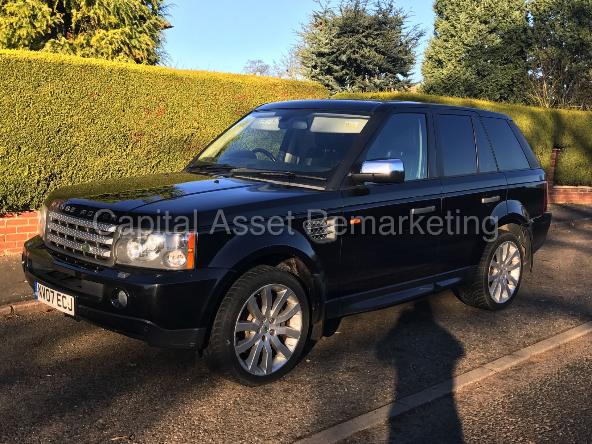 RANGE ROVER SPORT 'HSE' (2007) 'TDV8 - AUTO - LEATHER - SAT NAV' *FULLY LOADED* (NO VAT - SAVE 20%) - Image 4 of 30