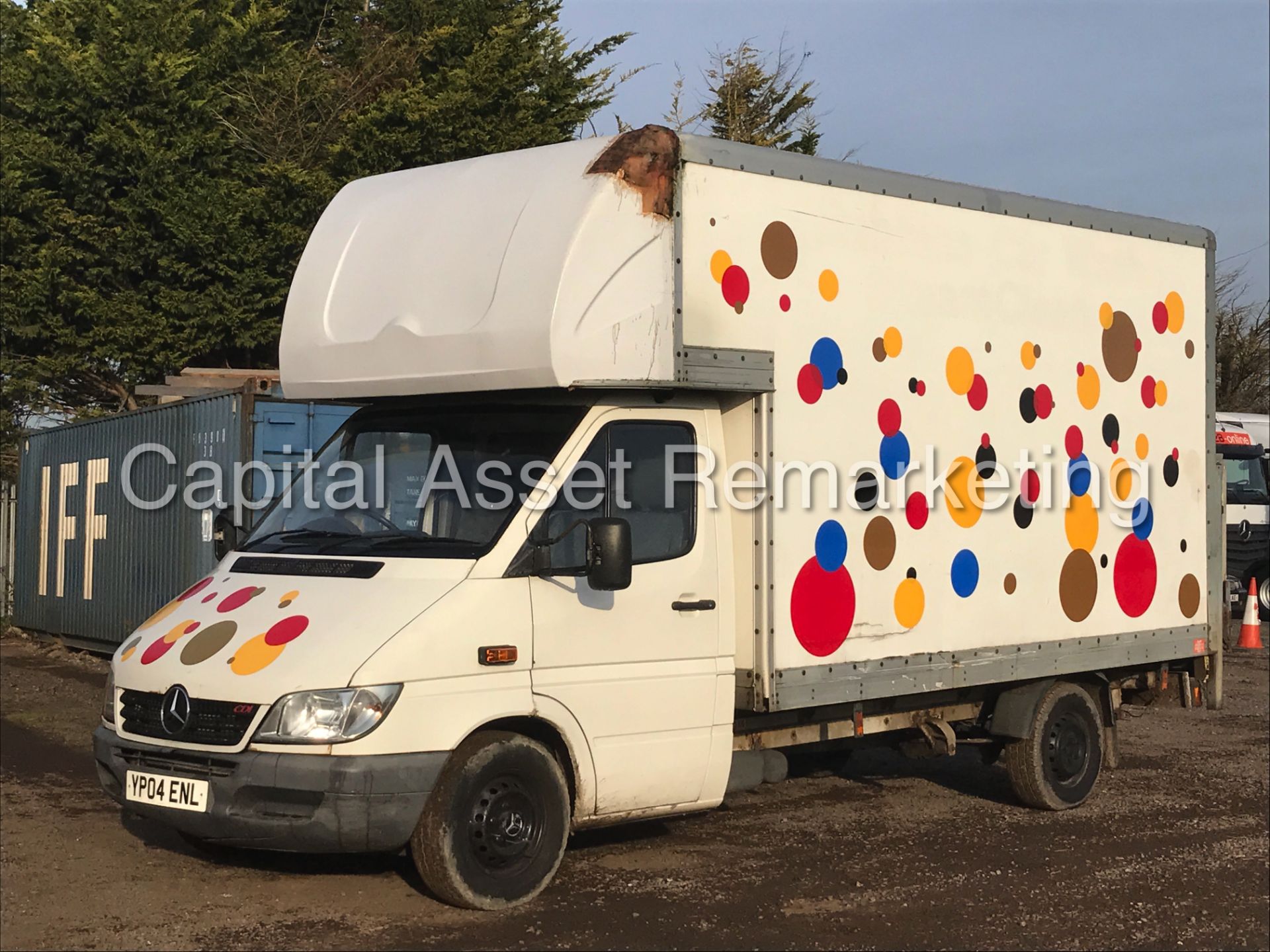 (On Sale) MERCEDES SPRINTER 311 CDI 'LWB - LUTON' (2004 - 04 REG) '2.1 CDI - TAIL LIFT' (NO VAT) - Image 5 of 16