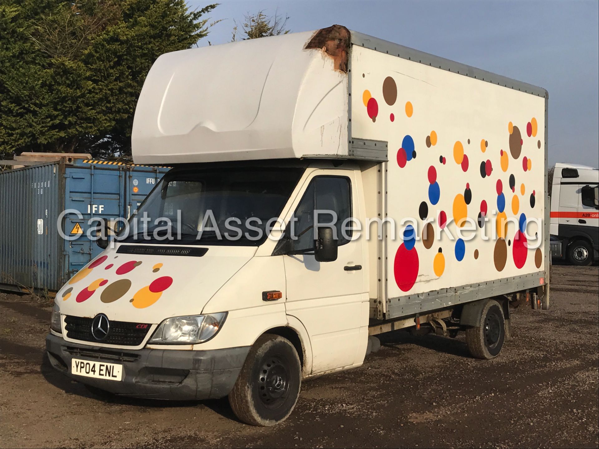 (On Sale) MERCEDES SPRINTER 311 CDI 'LWB - LUTON' (2004 - 04 REG) '2.1 CDI - TAIL LIFT' (NO VAT) - Image 4 of 16