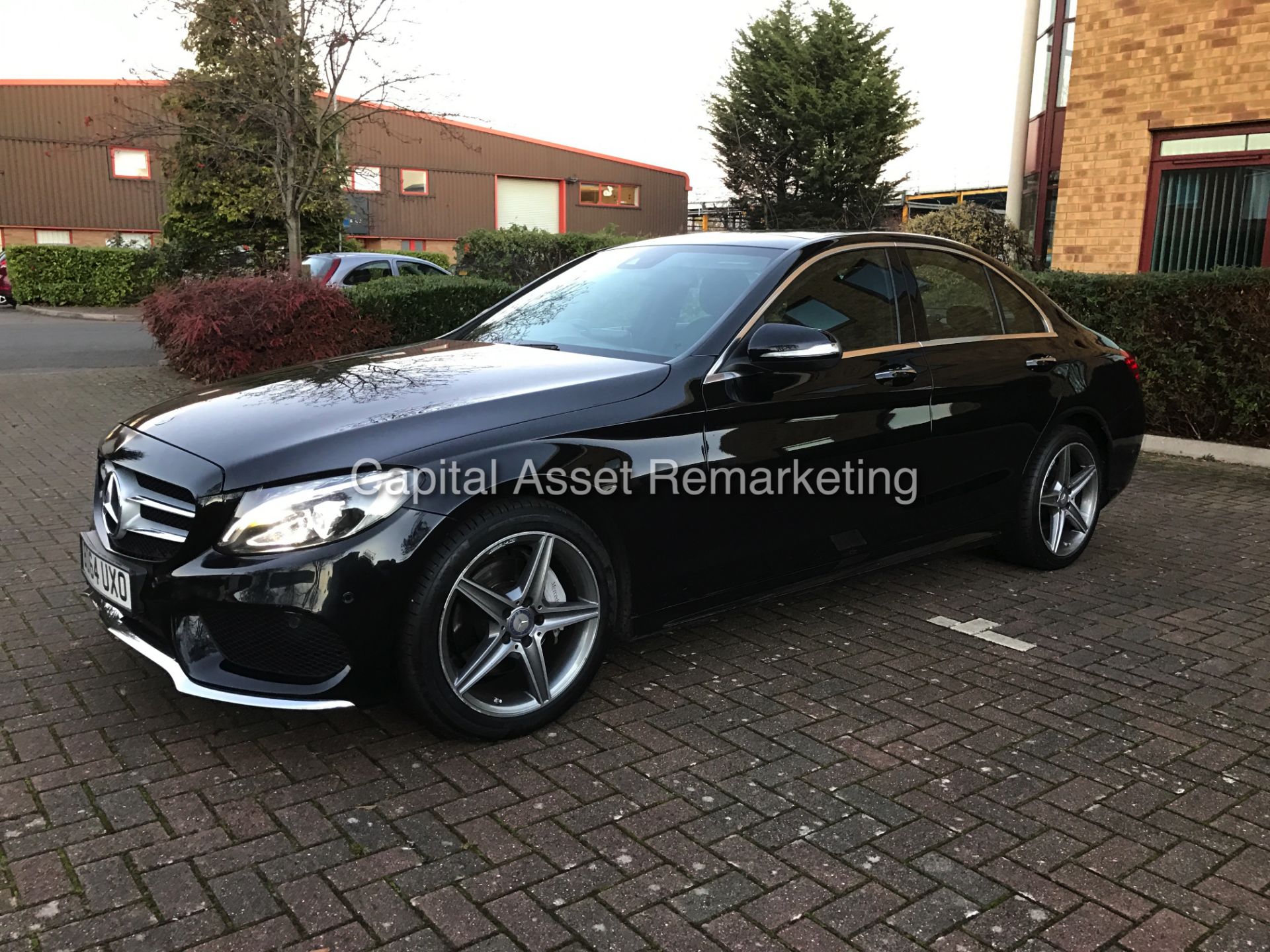 ON SALE MERCEDES C220CDI "PREMIUM PLUS" 7G TRONIC (2015 MODEL) PAN ROOF - COMMAND NAV - LEATHER - - Image 4 of 28