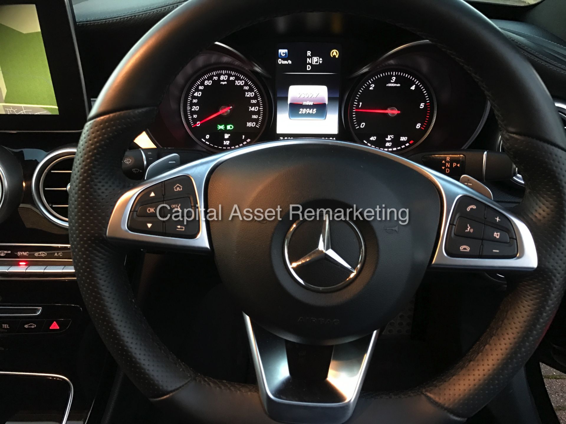 ON SALE MERCEDES C220CDI "PREMIUM PLUS" 7G TRONIC (2015 MODEL) PAN ROOF - COMMAND NAV - LEATHER - - Image 20 of 28