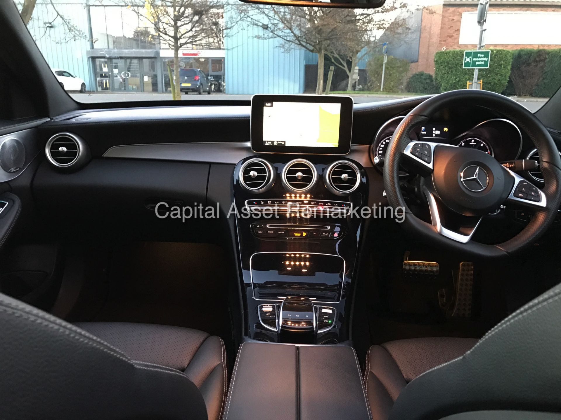 ON SALE MERCEDES C220CDI "PREMIUM PLUS" 7G TRONIC (2015 MODEL) PAN ROOF - COMMAND NAV - LEATHER - - Image 14 of 28