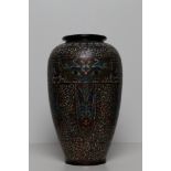 Arte Cinese Imponente vaso meiping cloisonné in stile arcaico  Cina, dinastia Qing, XVIII