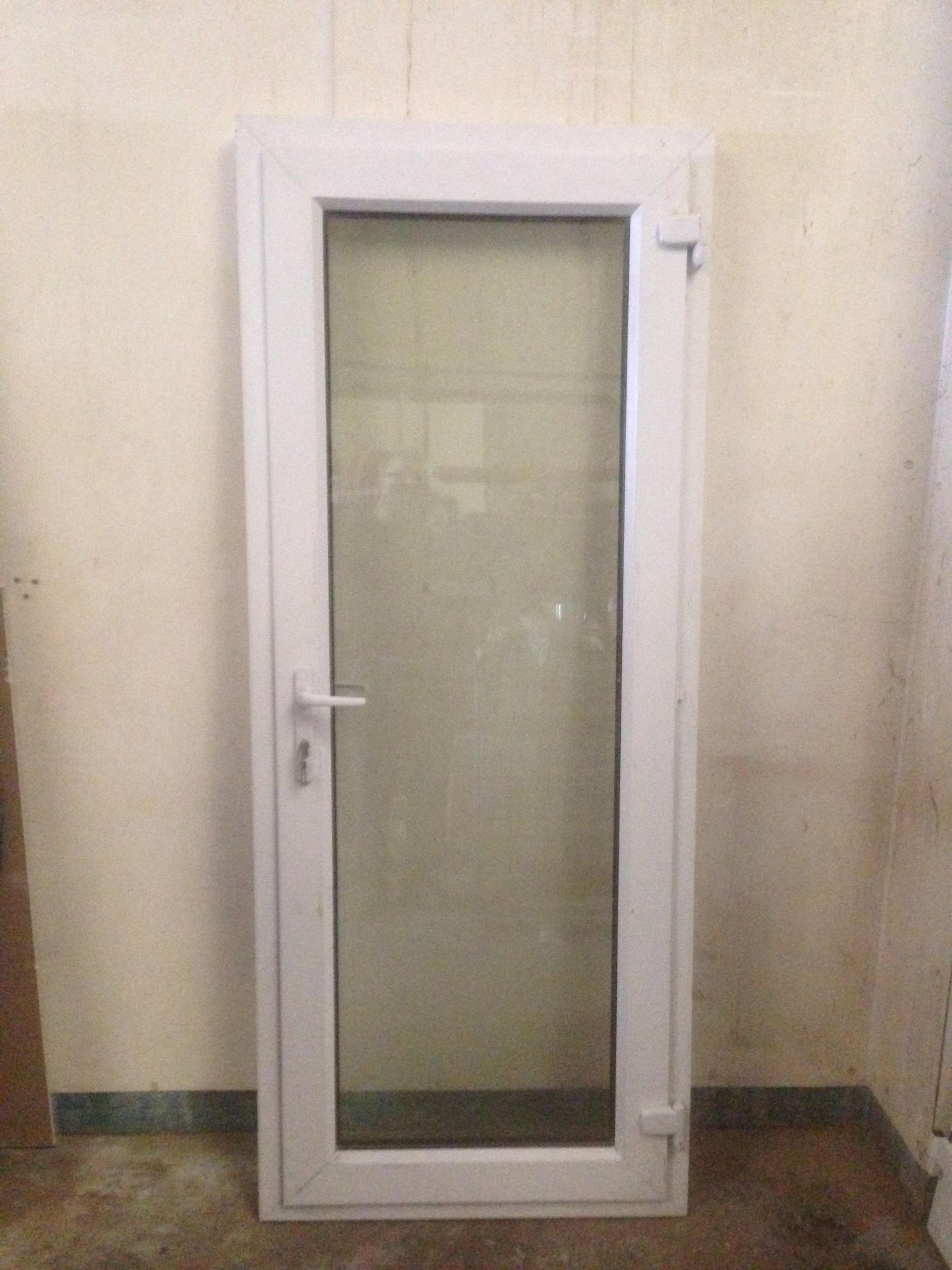 1 x White PVC Door