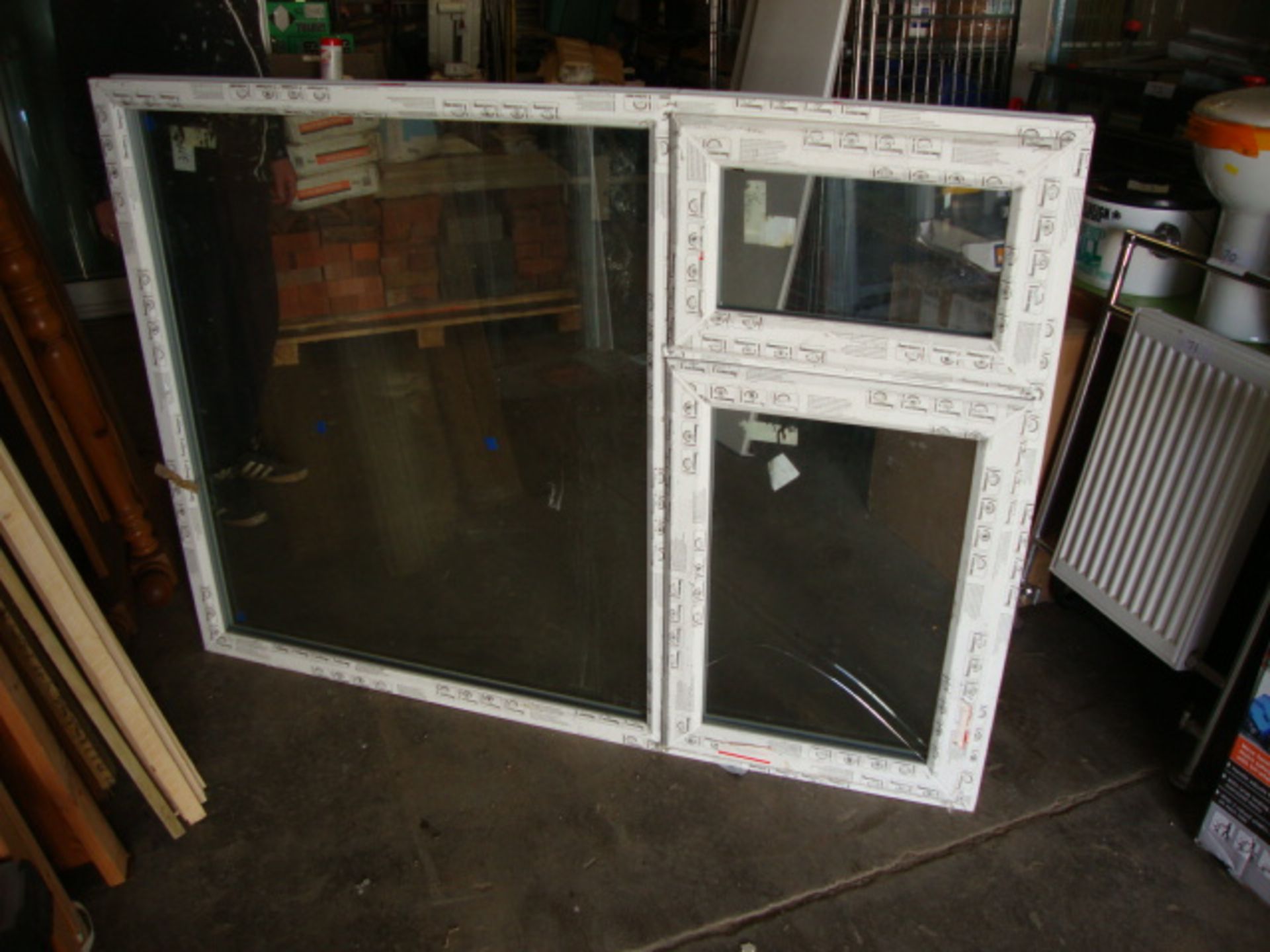 PVC Window 1665mm x 1225mm 28 mm Glazed - Bild 2 aus 2