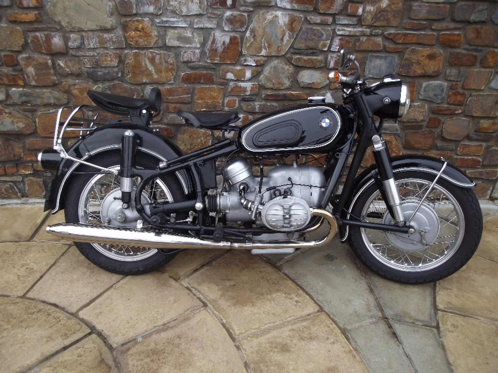 A 1962 BMW R60/2, registration number 209 BCR, frame number 623430, engine number 623430, black. - Image 7 of 8