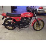EXTRA LOT:  A 1981 Moto Morini 3½, Italina registered, red.