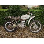 An OSSA 250cc trials restoration project, aluminium. This OSSA project requires full restoration.