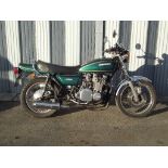 A 1980 Kawasaki Z900, registration number GHT 108W, engine number ZE1535226, green.