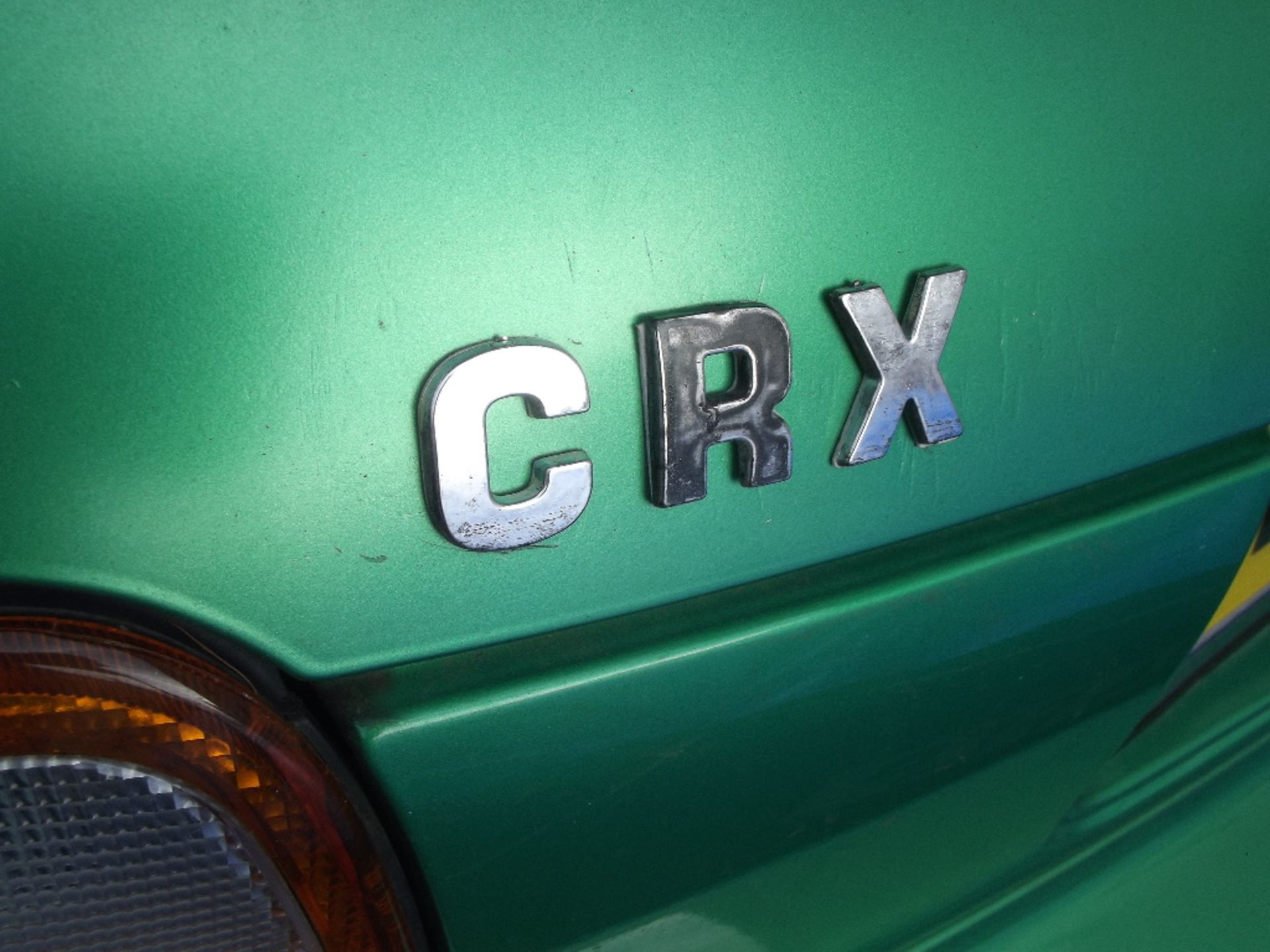 A 1993 Honda CRX, registration number L342 BPK, green. - Image 5 of 5