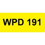 A cherished registration number, WPD 191,