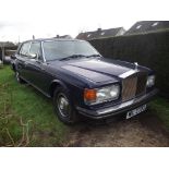 EXTRA LOT: A 1982 Rolls-Royce Silver Spur, registration number MIL 2700, Exeter blue.