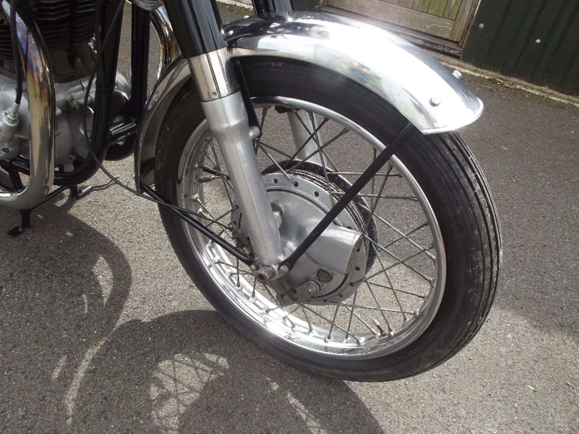 EXTRA LOT: A 1964 Norton Dominator 650SS, registration number 57 BDW, silver. - Image 3 of 6