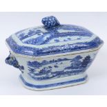 A 19th century Chinese tureen and cover,