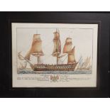 A set of six nautical engravings after F