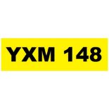 A cherished registration number, YXM 148