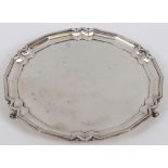 An Art Deco silver salver, Mappin & Webb, Sheffield 1934, approx. 40.