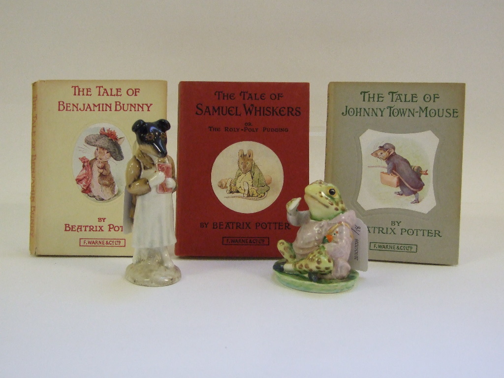 A Beswick Beatrix Potter figure, Pickles, and another, Mr Jeremy Fisher, both BP-2, - Image 2 of 7