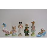 A Beswick Beatrix Potter figure, Pickles, BP-2, another, Simpkin, BP-3b, and four others (a.f.