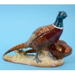 A Beswick group, Pheasants, 2078,