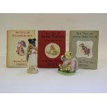 A Beswick Beatrix Potter figure, Pickles, and another, Mr Jeremy Fisher, both BP-2,