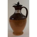 A Doulton Lambeth stoneware Salisbury jug,