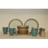 A quantity of Denby Luxor dinner and teawares, mostly seconds, other ceramics, a chess set,