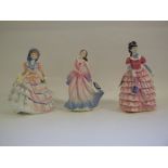 Six Royal Doulton figures, including Diane, HN3604, with certificate, and Barbara,