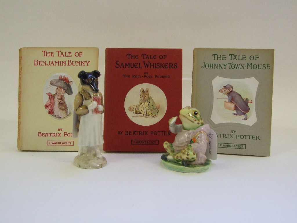 A Beswick Beatrix Potter figure, Pickles, and another, Mr Jeremy Fisher, both BP-2, - Image 3 of 7