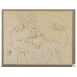A Warner Brothers Animation Art pencil s