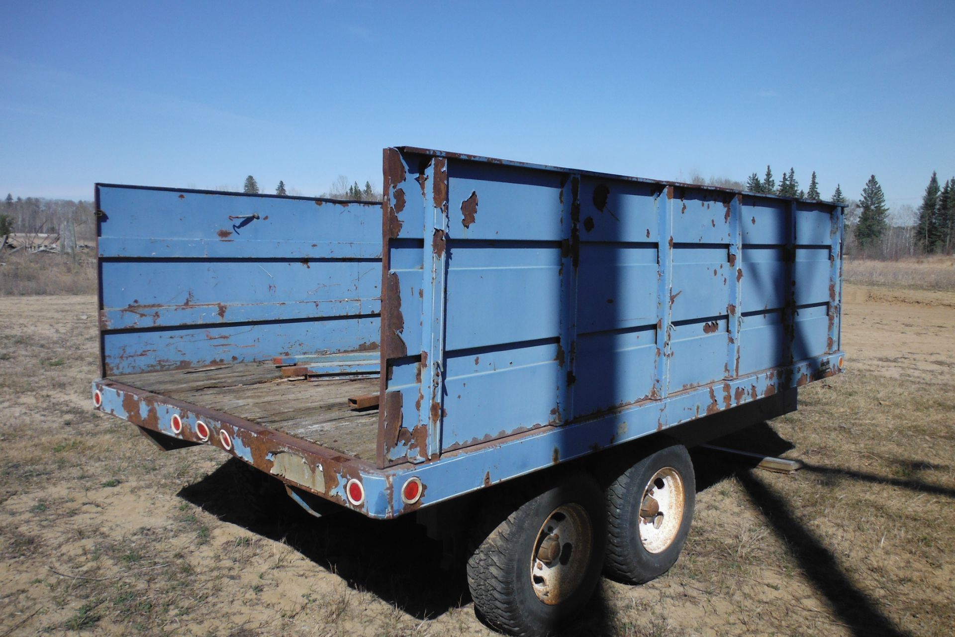 Westeel Rosco tandem axle 5th wheel dump box, self contained hydraulics - Image 4 of 5