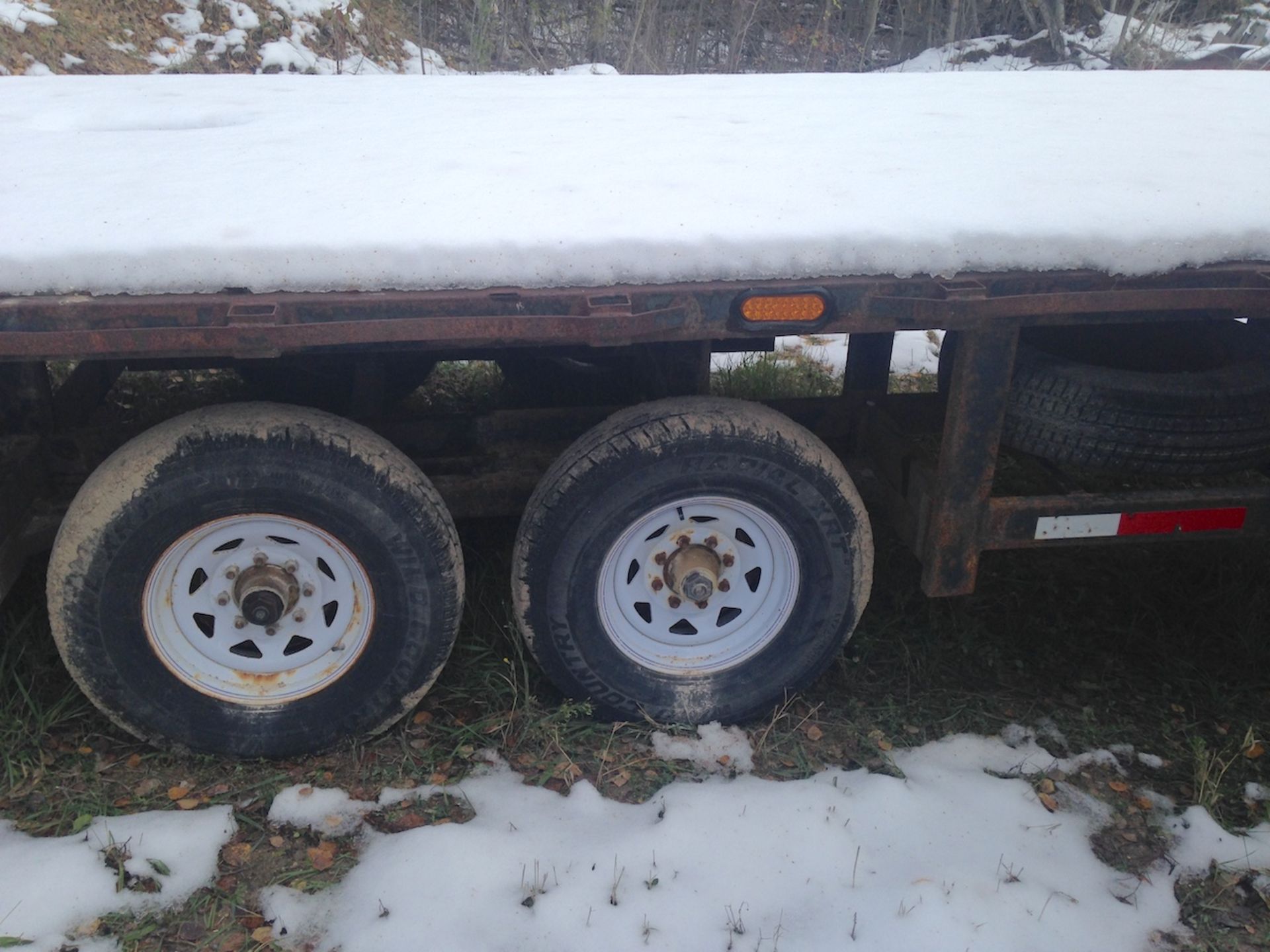 1999 Car Hauler, 5th Wheel Flat Deck Trailer - Bild 6 aus 8