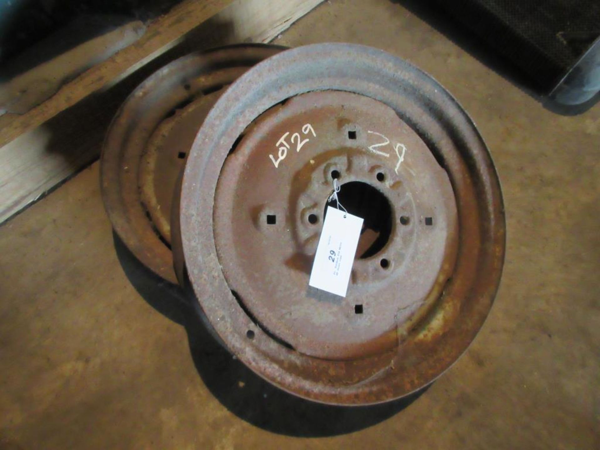 Pr. Fordson E1A Major NP front rims