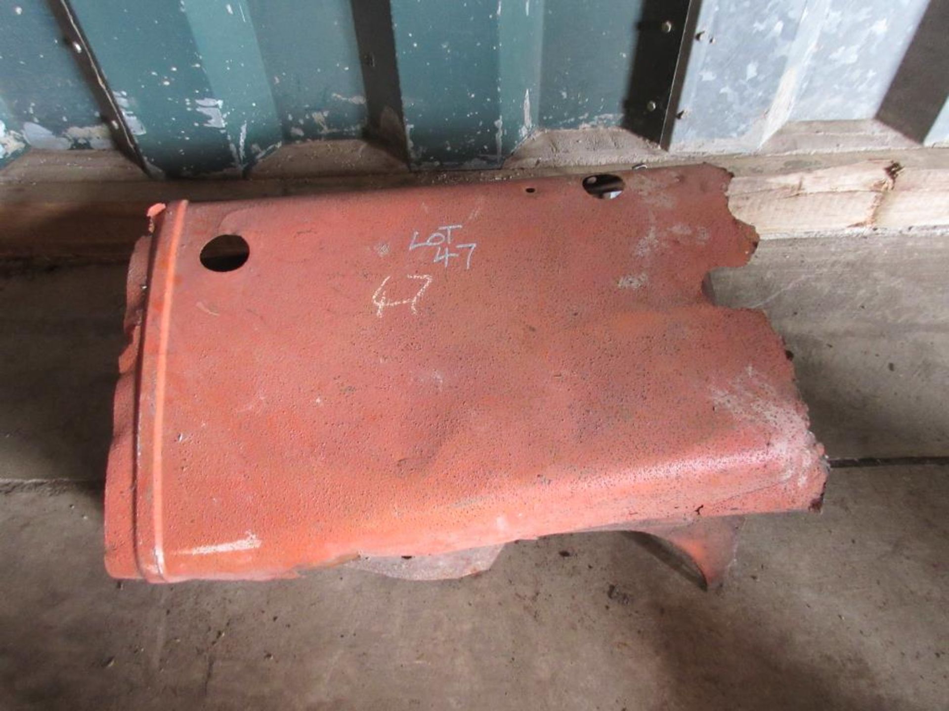 Allis Chalmers Model B bonnet and front cowl t/w another bonnet