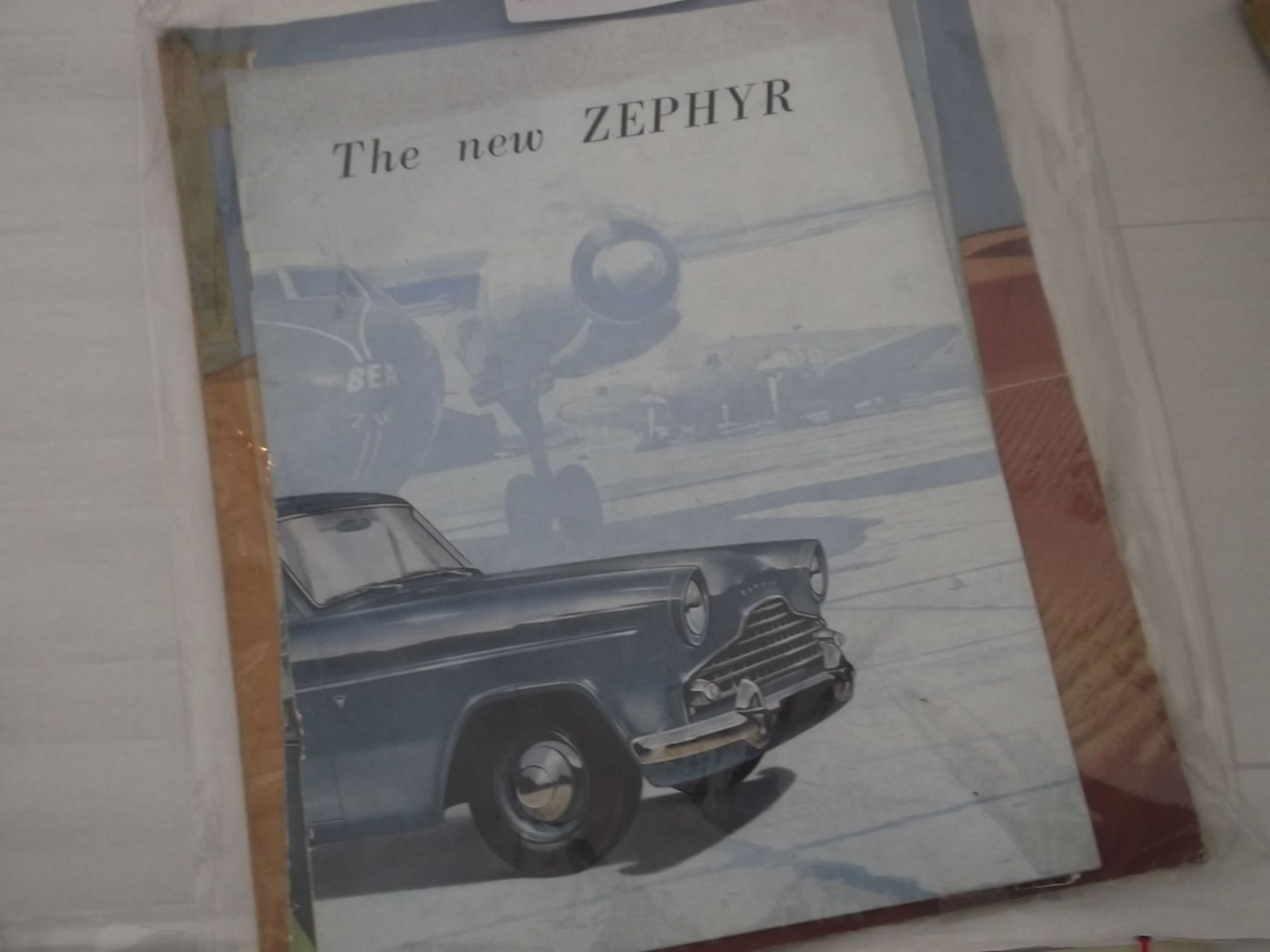 1950s Ford Consul, Zephyr & Zodiac brochures (3)